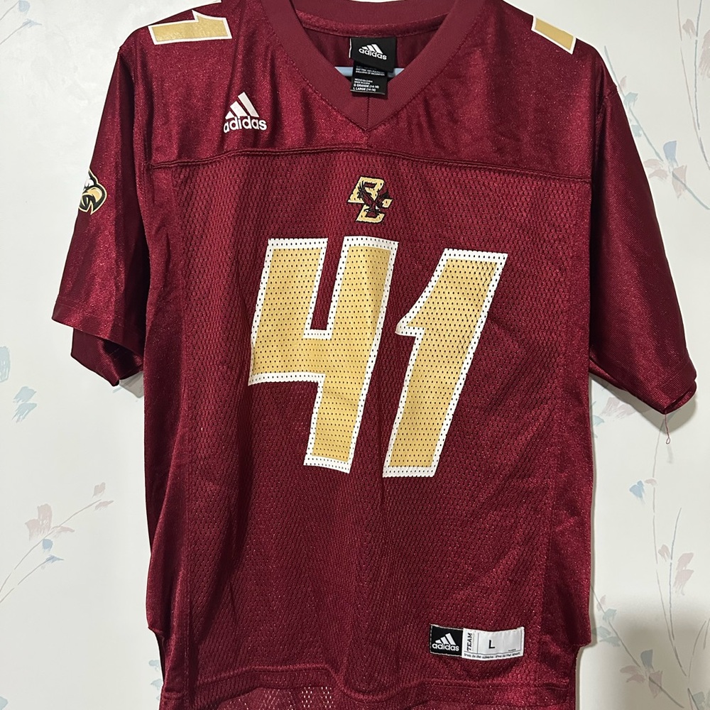 Boston College Adidas Men's Youth Large (14-16) Football Jersey